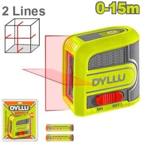تراز لیزری 2 خط قرمز دایلو مدل:DTLE1M03
