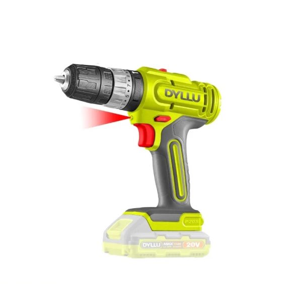 دریل پیچ گوشتی چکشی 20 ولت تک باتری دایلو مدل:DTCDP521